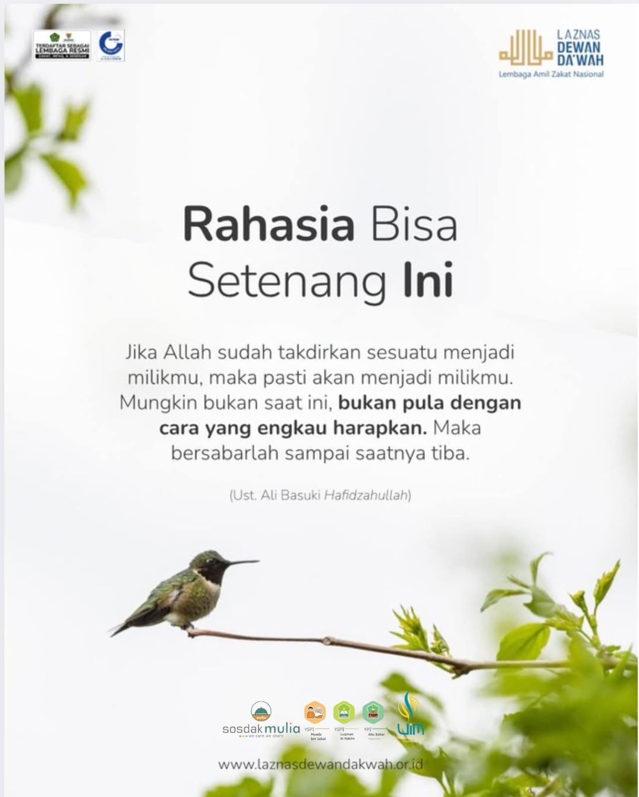 Rahasia Bisa Setenang Ini