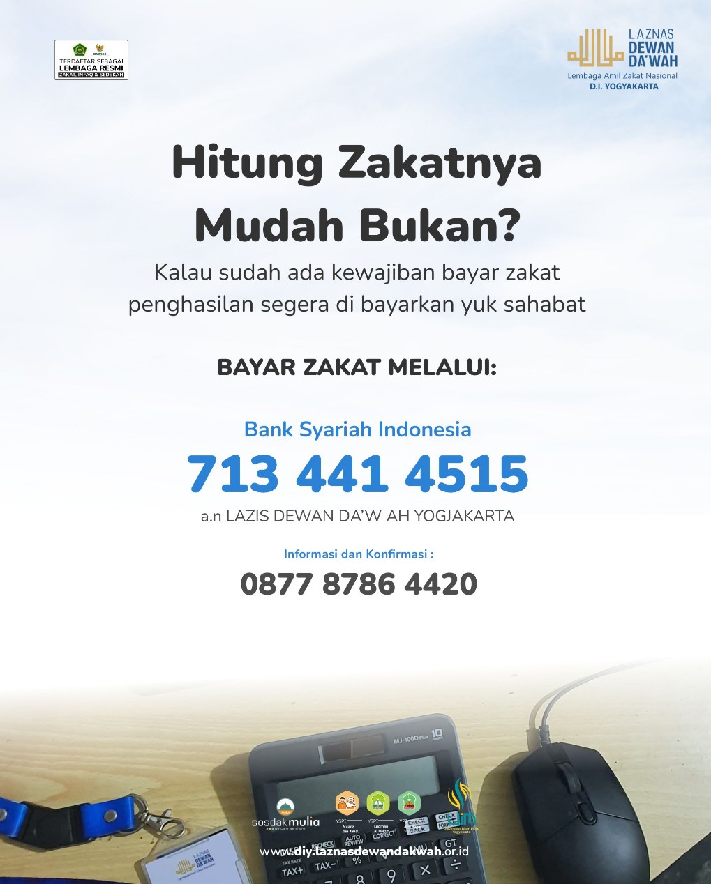 Kalkulator Zakat Bantu Hitungankan Zakatmu dengan Mudah!
