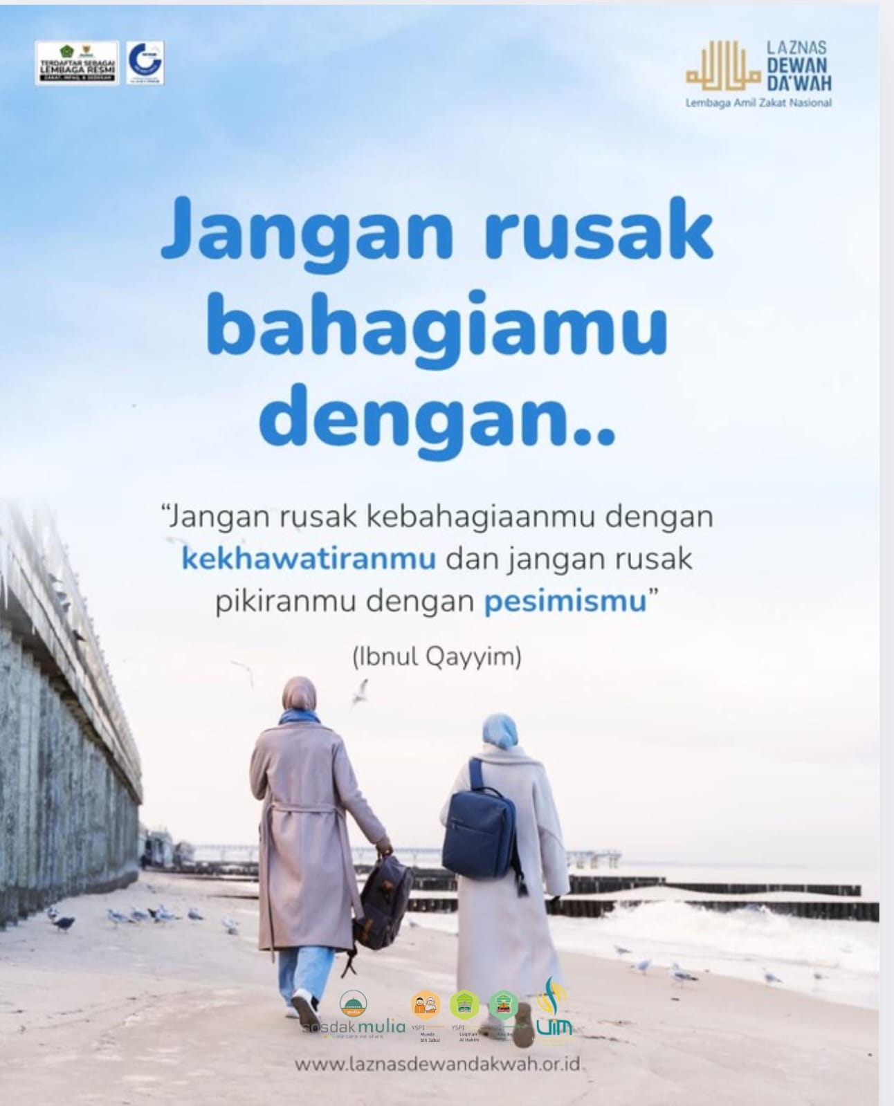 Jangan Rusak Kebahagiaan dan Pikiranmu