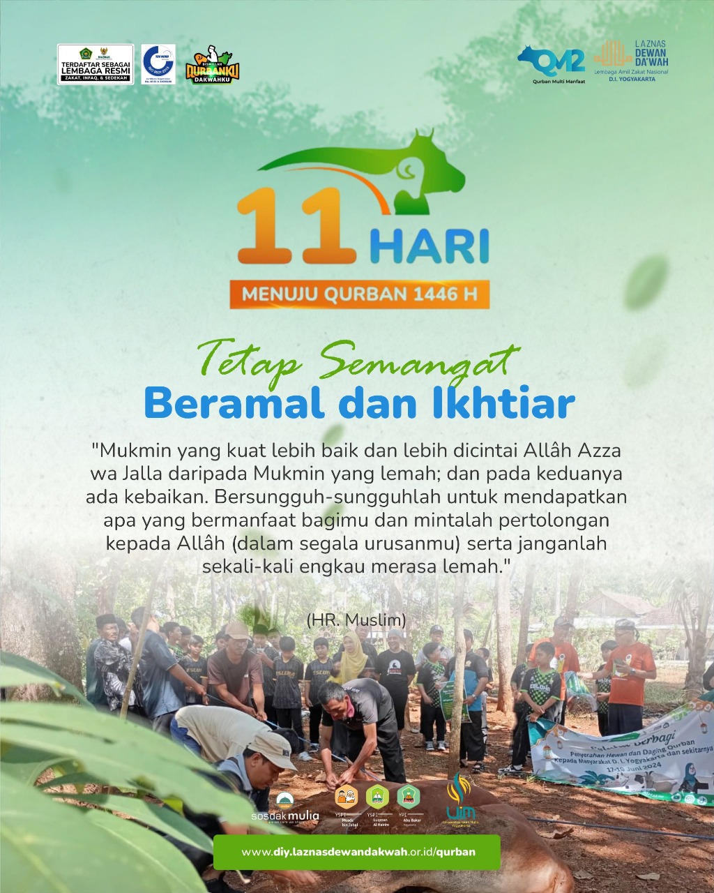 Tetap Semangat Beramal dan Berikhtiar