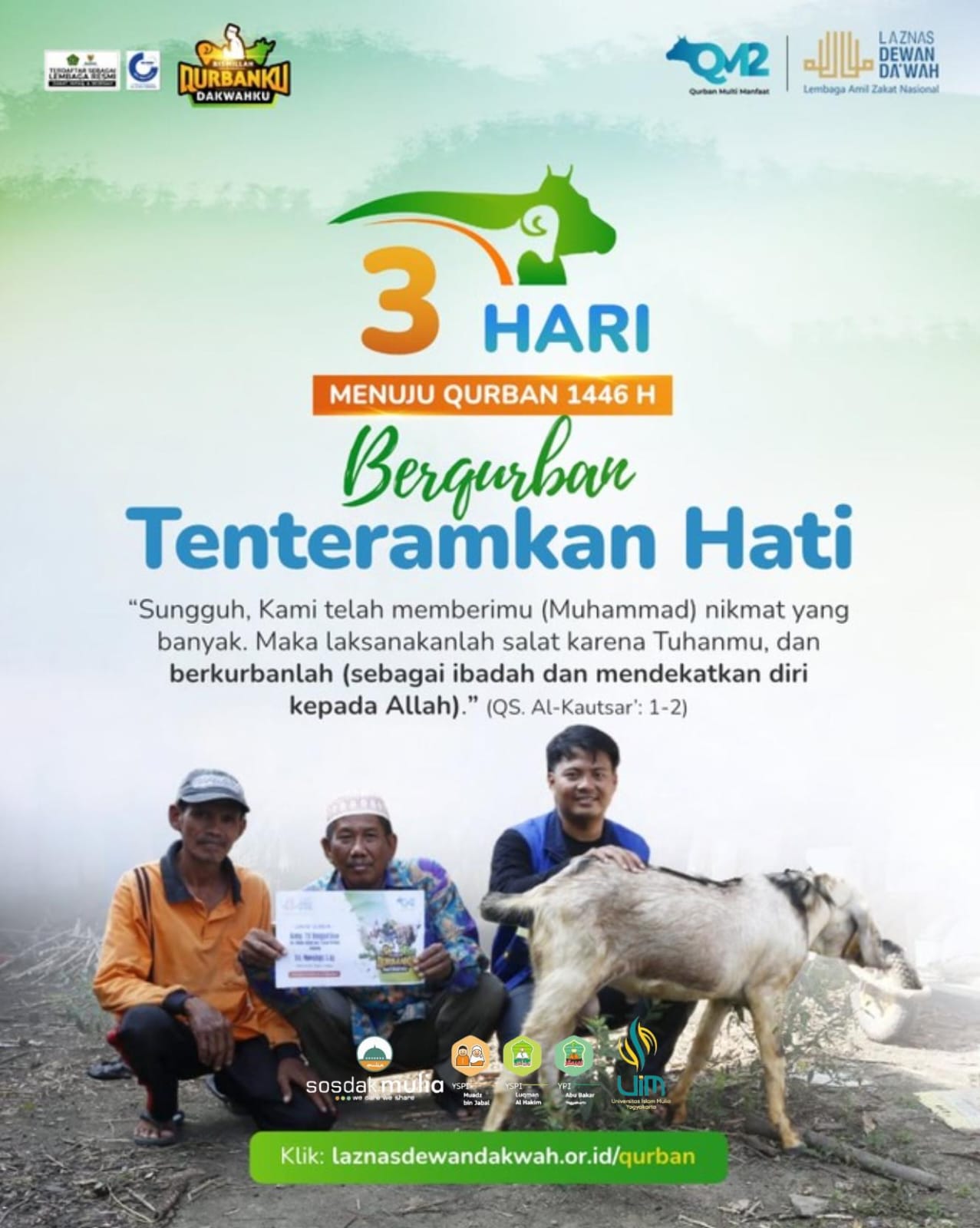 Berqurban Tenteramkan Hati
