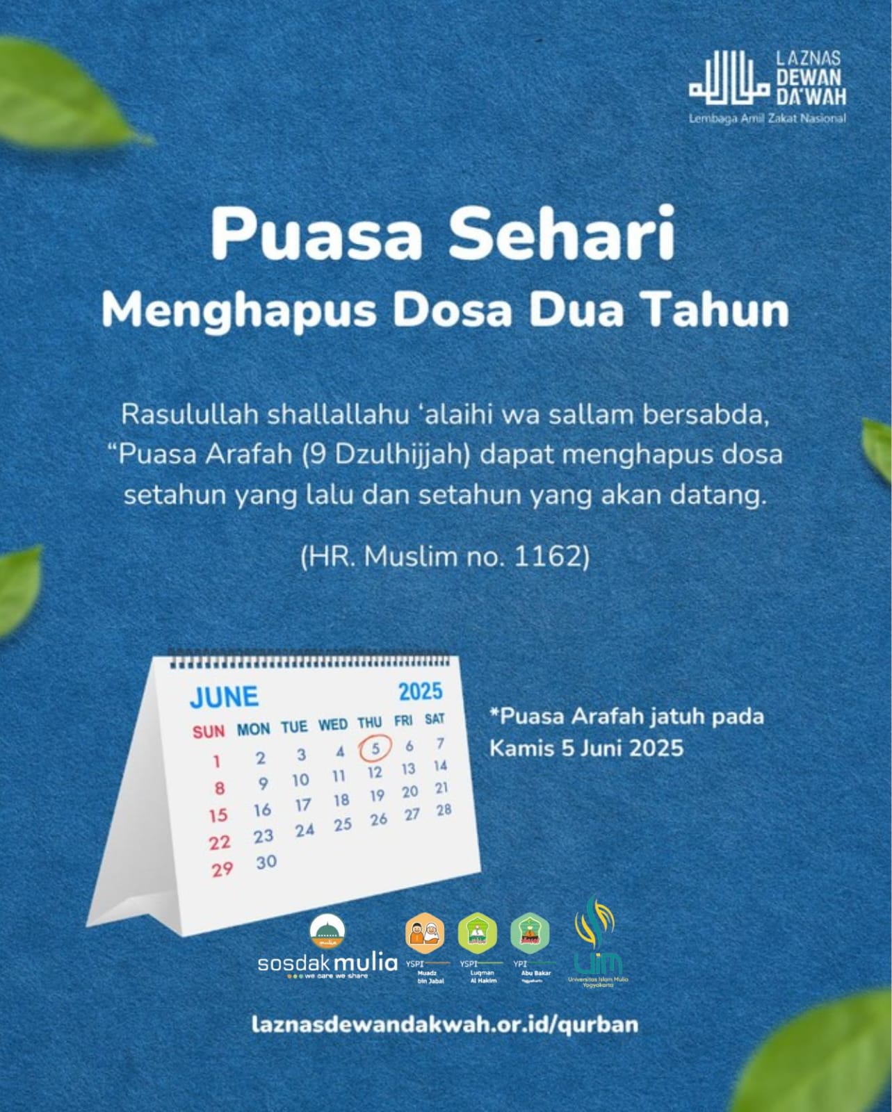 Puasa Arafah Pelebur Dosa