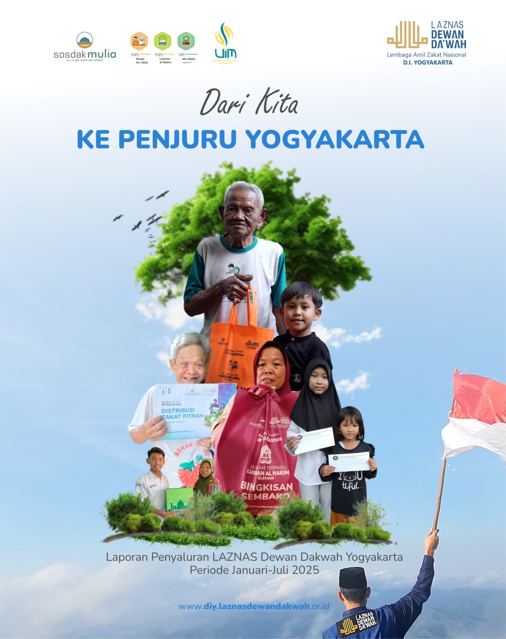 Kebaikanmu Jadi Kebahagiaan dan Kebermanfaatan untuk Saudara di Penjuru Yogyakarta