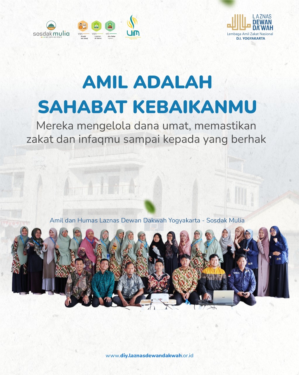 Amil Adalah Sahabat Kebaikanmu