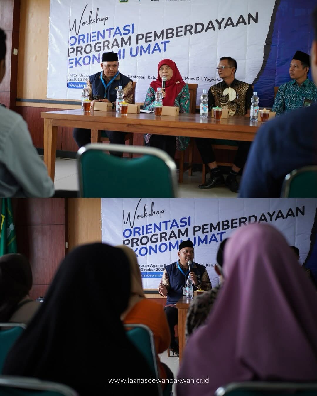 Workshop dan Penyaluran Bantuan Program Pemberdayaan Ekonomi Umat di Gunungkidul