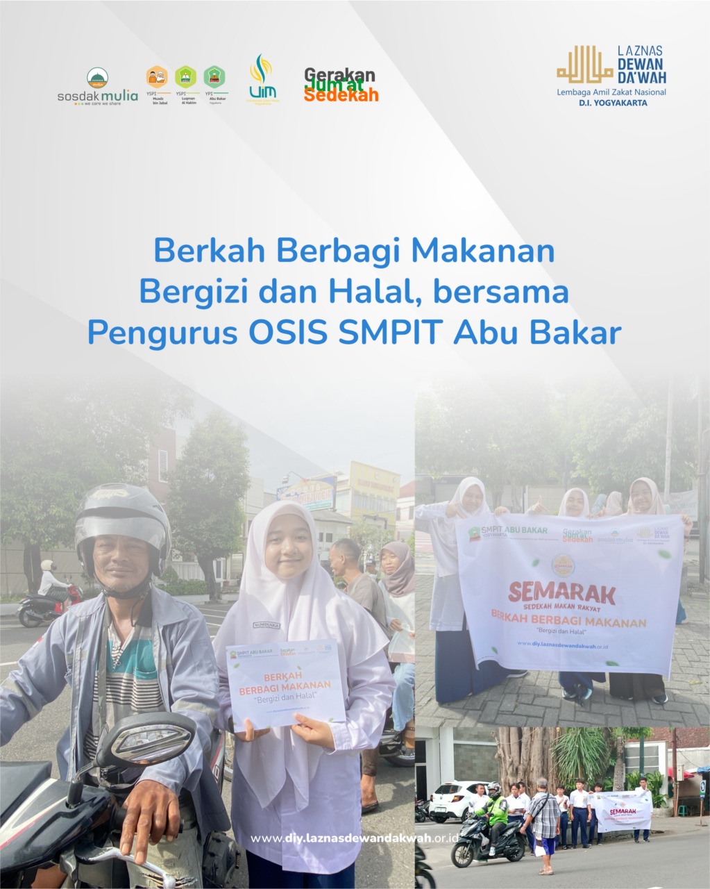 Sedekah Makan Rakyat (Semarak), SMPIT Abu Bakar Yogyakarta