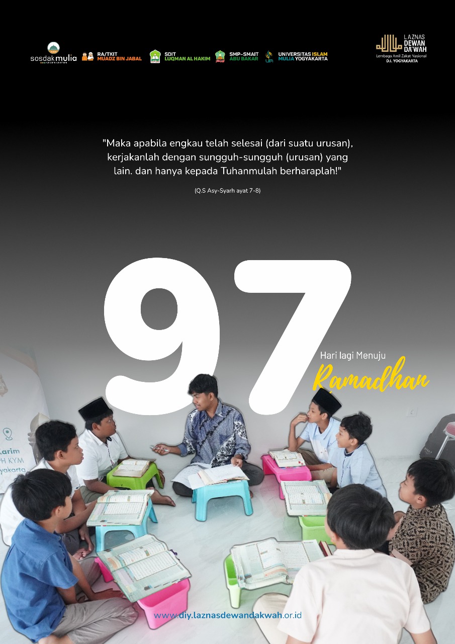97 Hari Lagi Menuju Ramadan