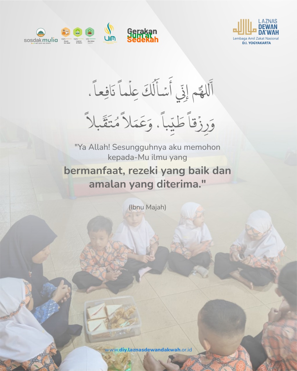 Doa Memohon Ilmu, Rezeki, dan Diterimanya Amal
