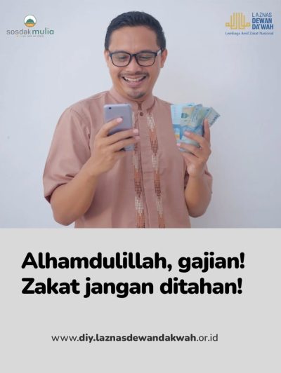 Gajian Tiba Zakat Jangan Lupa