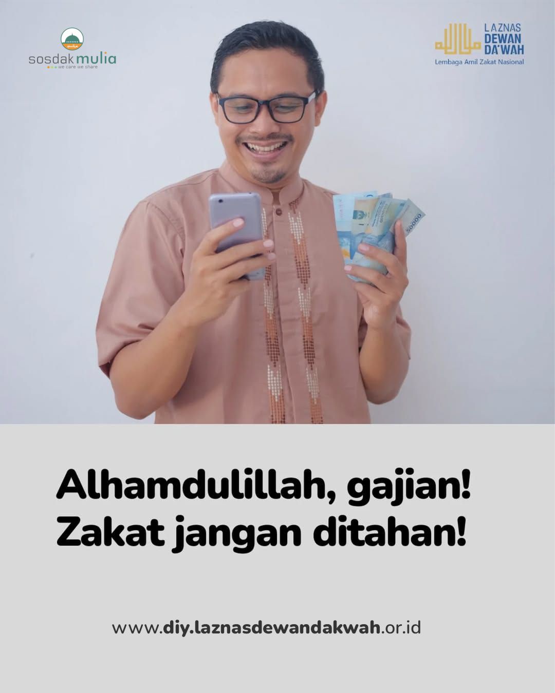 Gajian Tiba Zakat Jangan Lupa