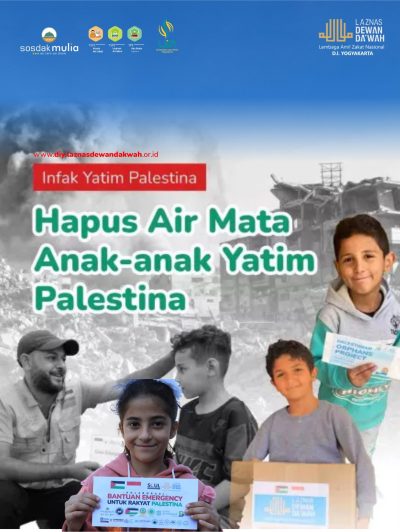 Mengukir Senyum di Balik Reruntuhan, Mari Ringankan Duka Anak Yatim Palestina